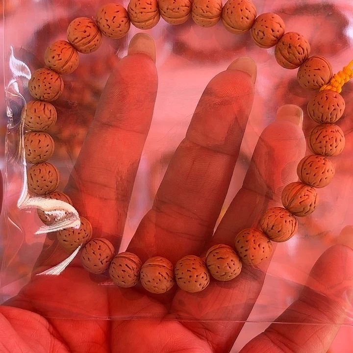 浮***寂手串桃核野生小桃核手持，