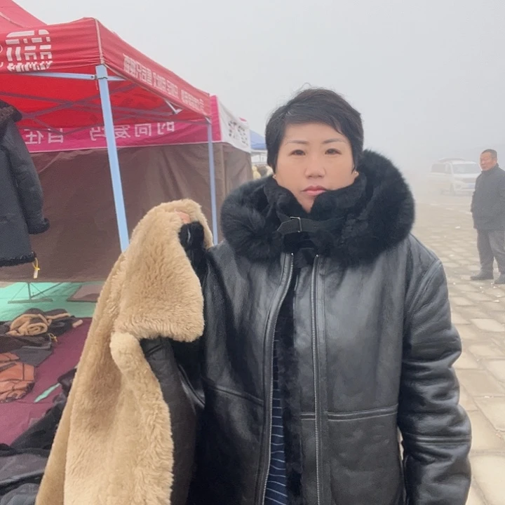 羊*羊54码数皮毛一体女款穿