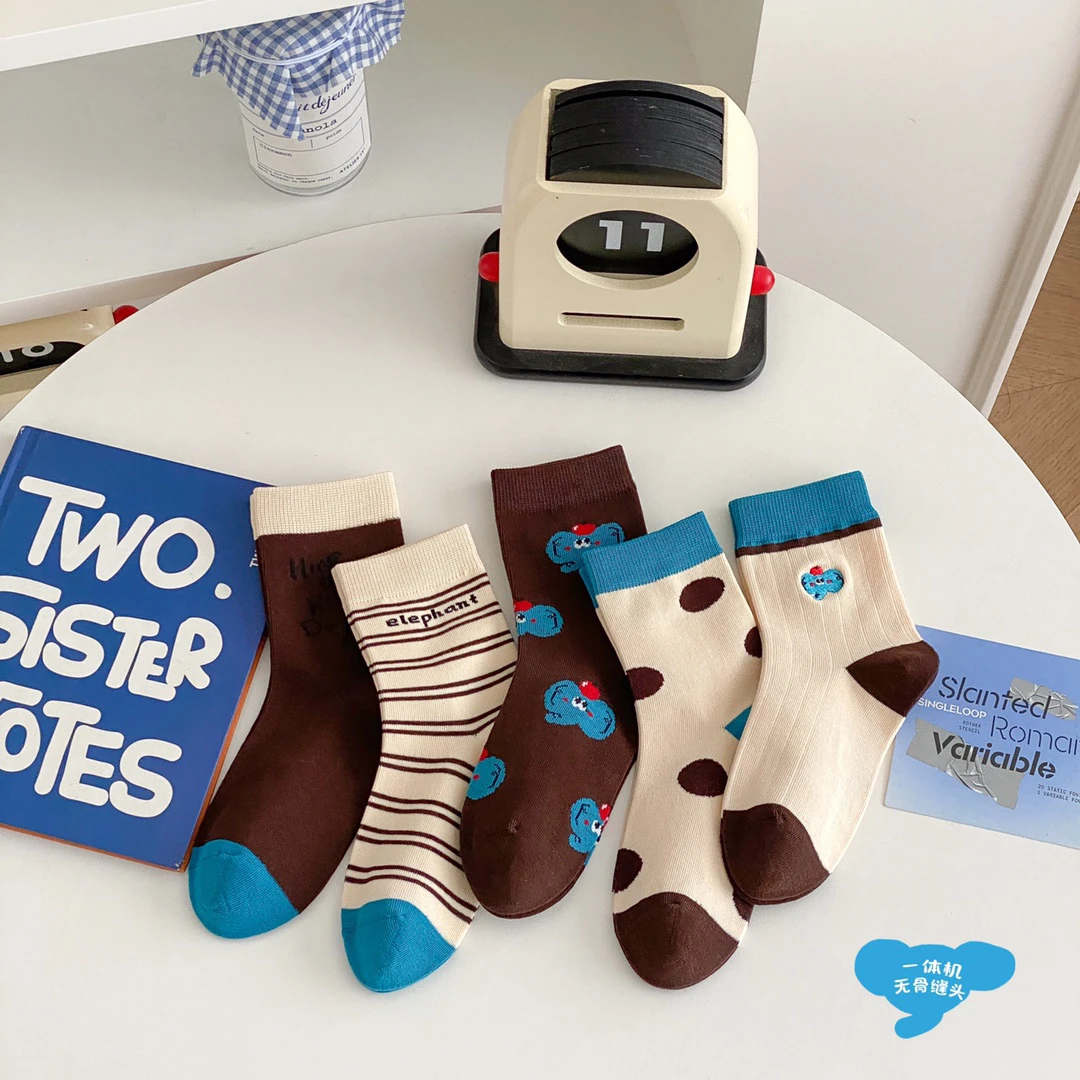 25AW001秋冬无骨儿童棉袜