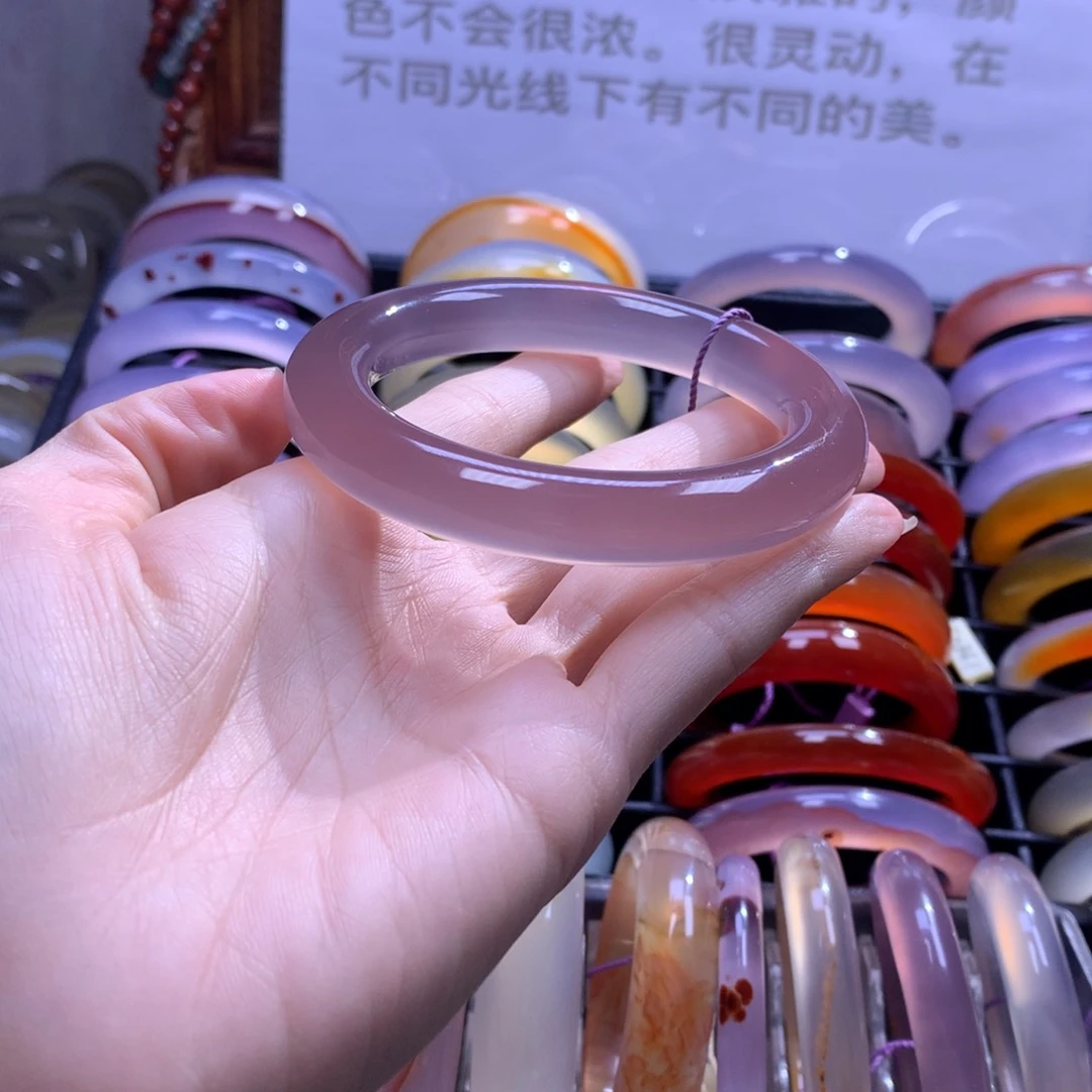 【闪购商品】玛瑙/玉髓手镯未镶嵌_*眸