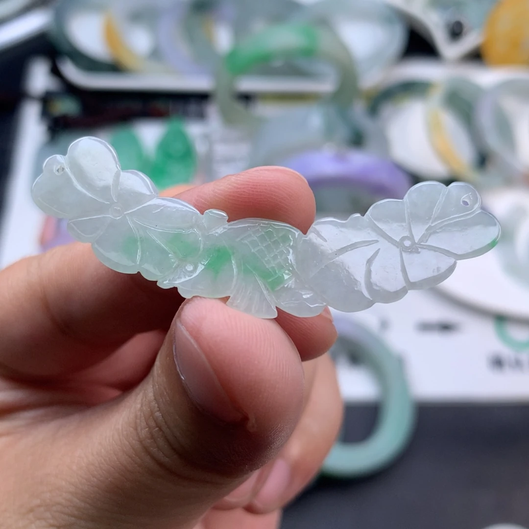 【闪购商品】未镶嵌定制翡翠抛光