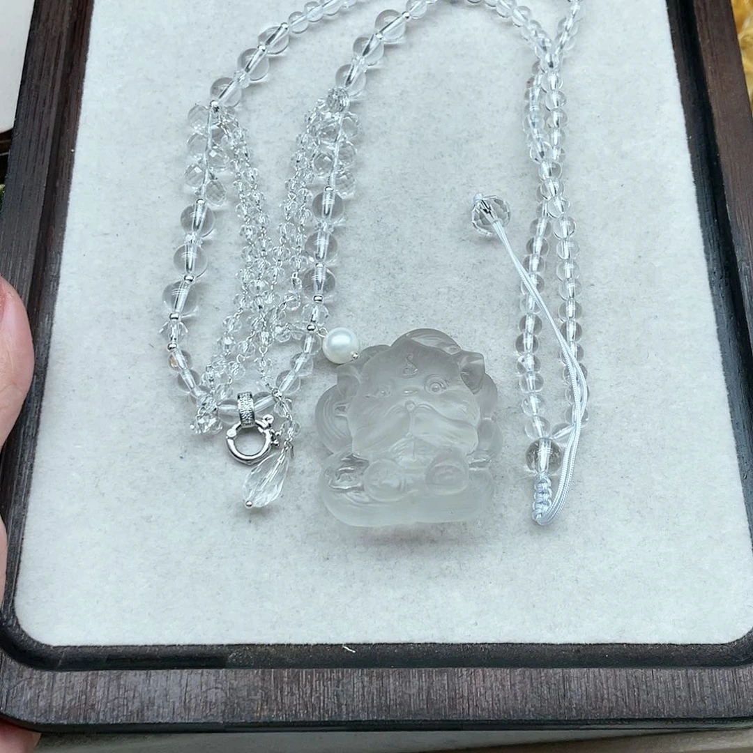 水晶吊坠(不含链)未镶嵌阿**王
