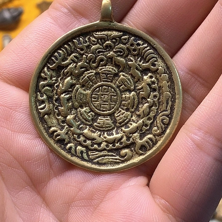 铜器九宫牌铜器铜器
