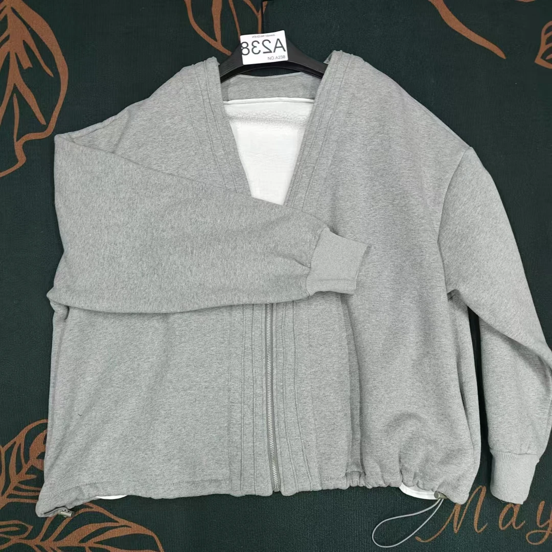 YDD•「A238」秋冬新款简约宽松时尚潮流休闲设计师百搭上衣