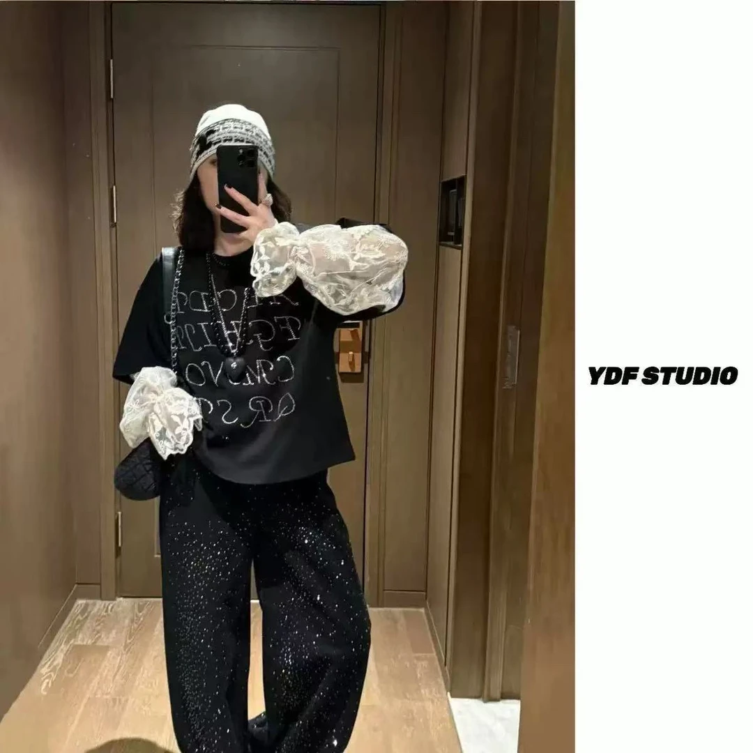 【ydf】米兰秀蕾丝防晒T恤