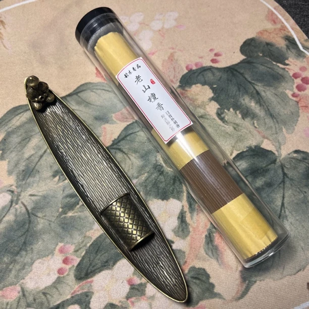 老山檀香线香100g家用天然香薰