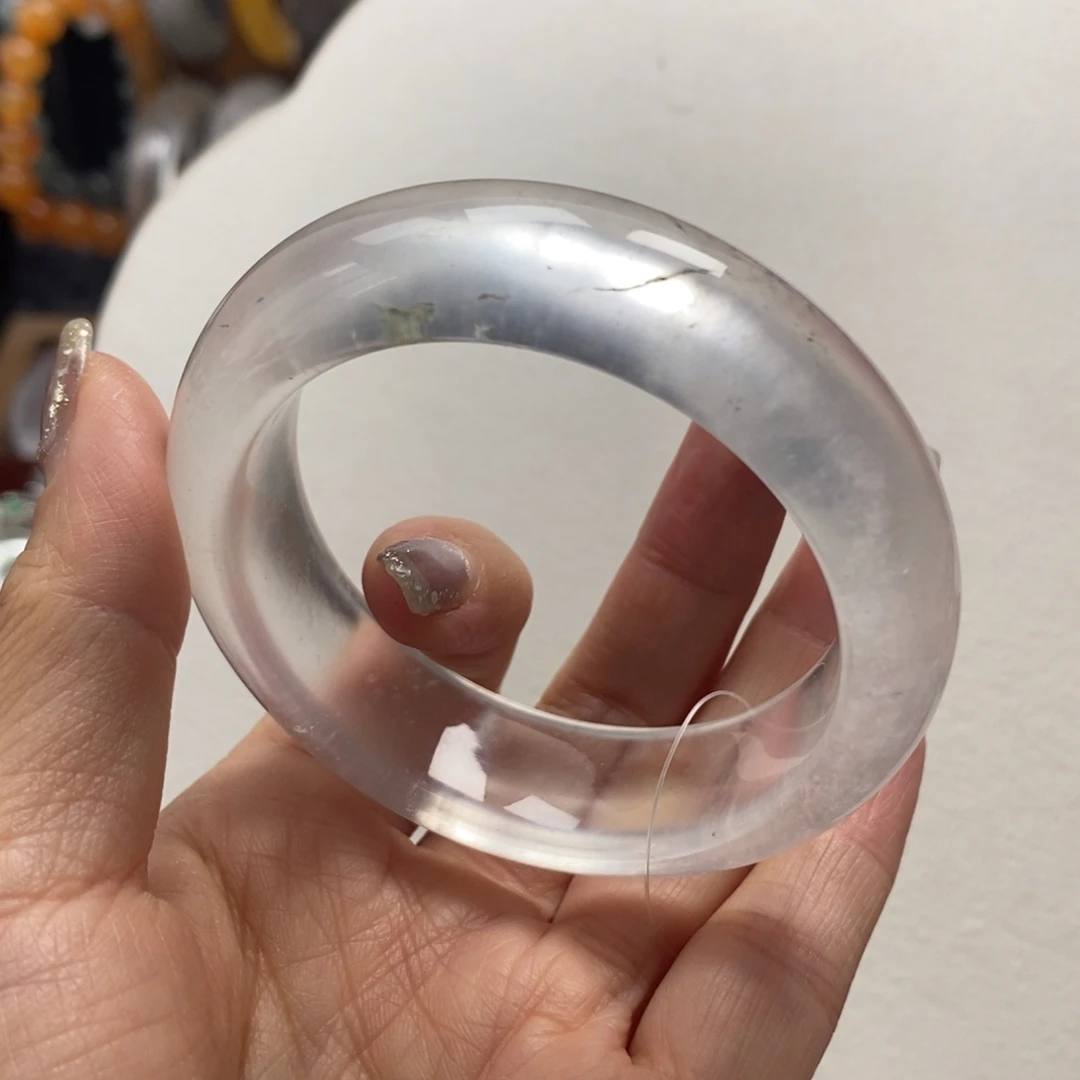 石英质玉未镶嵌手镯53-54