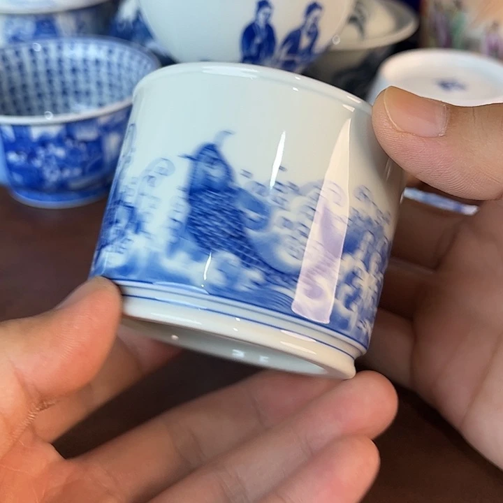 瓷片景德镇全手工手绘陶瓷