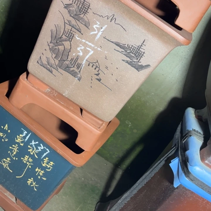 紫砂花盆紫砂花盆