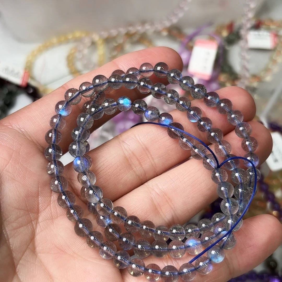 手串拉长石未镶嵌