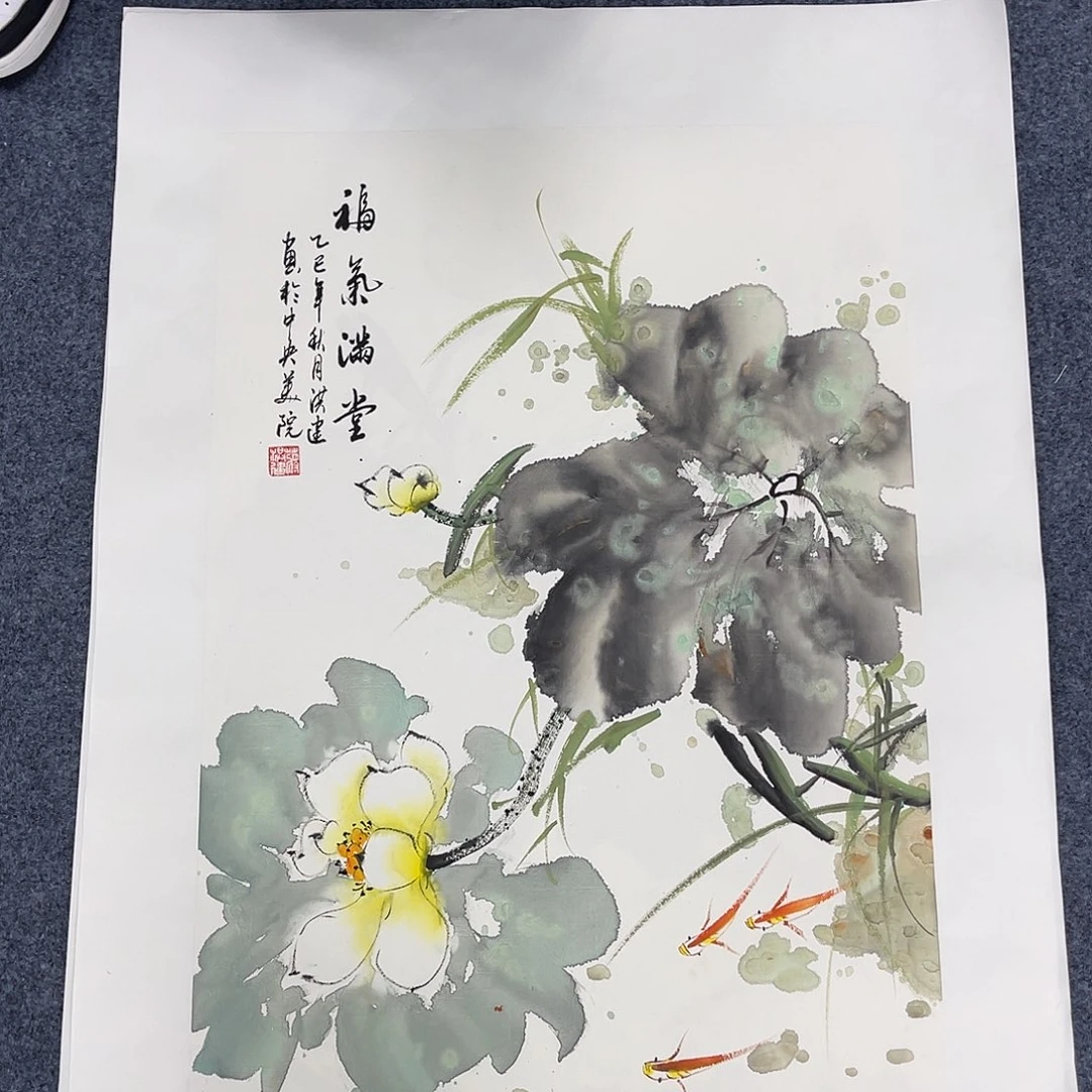 国画国画作品纯手绘