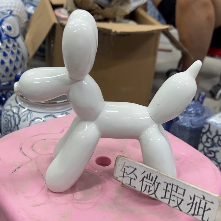 微瑕青花花瓶老此厂工艺难得