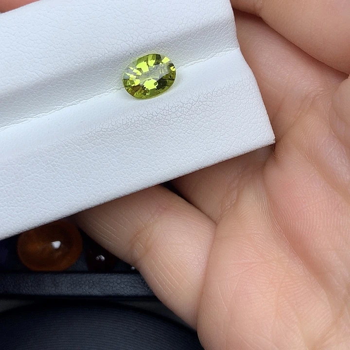 蓝宝石裸石1.55ct无烧绿蓝宝