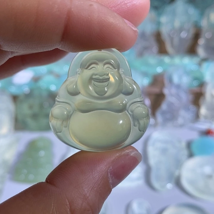 岫玉吊坠未镶嵌吊坠