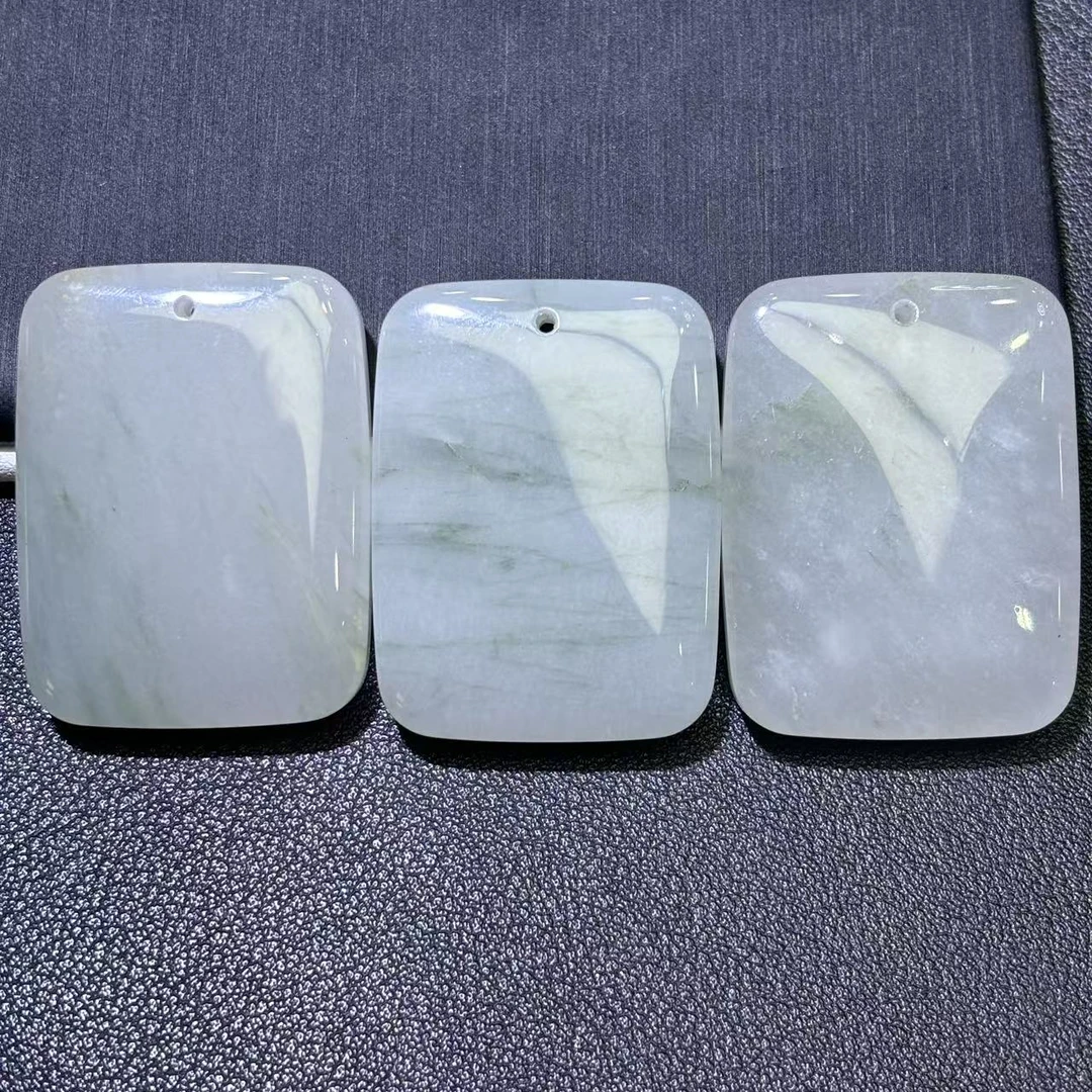 面面来财珠宝C10096-飘花寒冰翠无事牌-配绳-多样性发其一