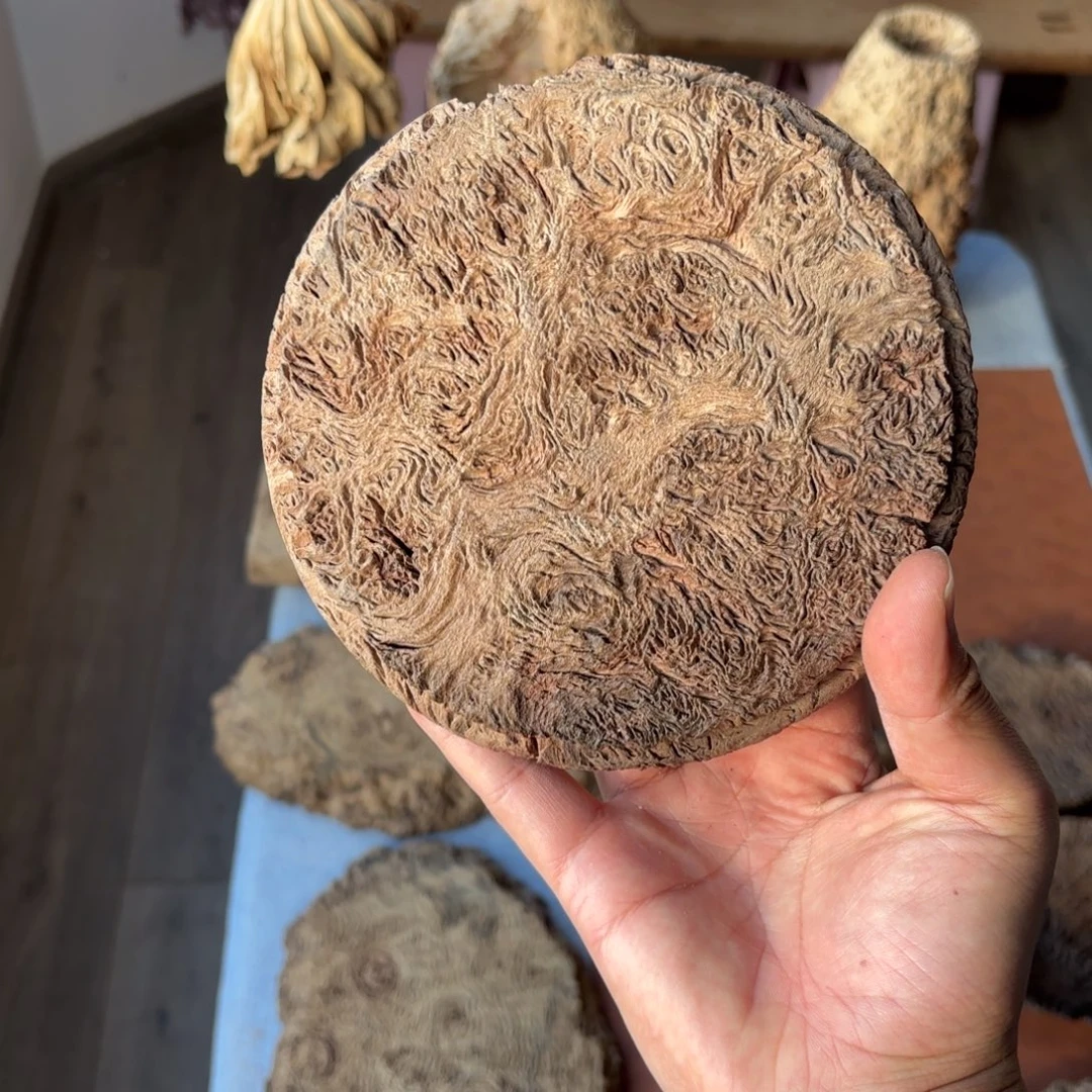 ****长木铁栎木风化纹理圆