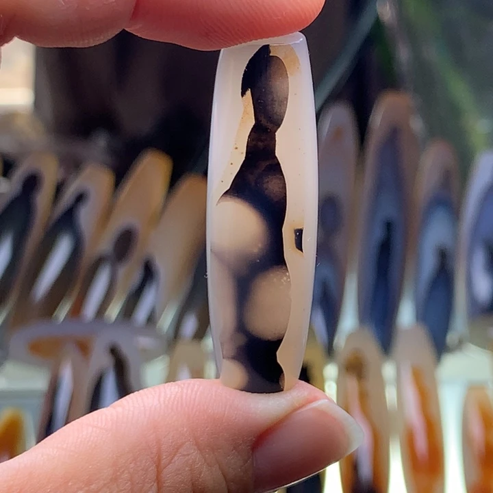 玛瑙/玉髓颈饰未镶嵌漂*90