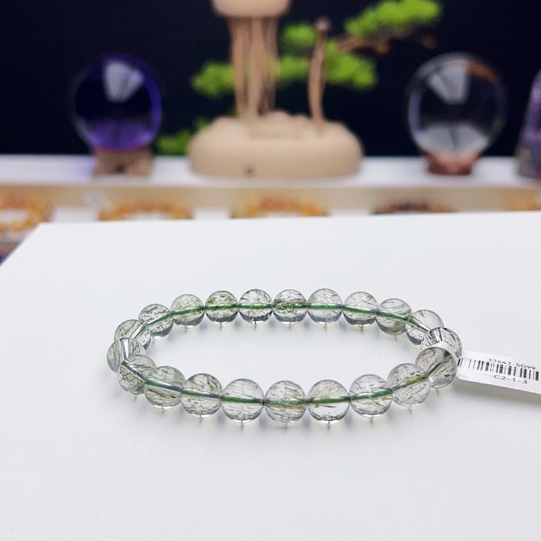 水晶手链未镶嵌发晶9.7mm