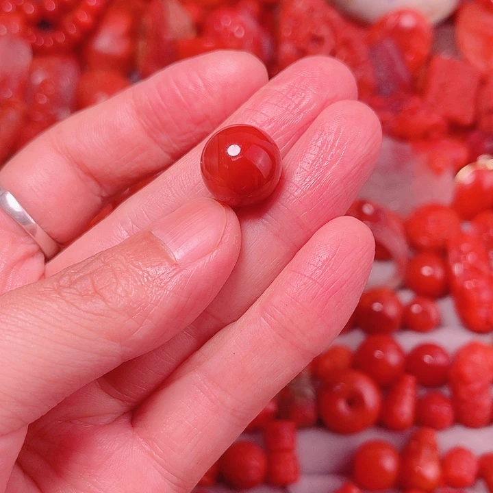 手链未镶嵌南红玛瑙我***们