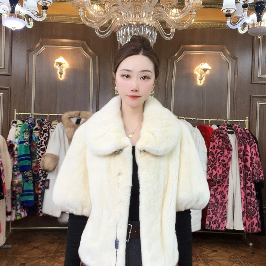 貂皮大衣时尚潮流