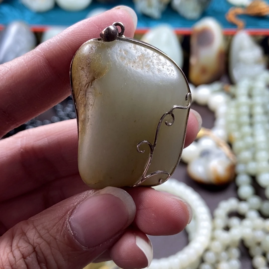 和田玉挂件未镶嵌晓**风