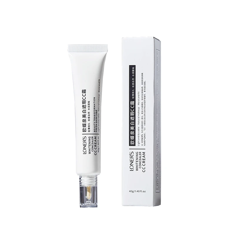 欧蝶泉美白遮瑕养肤素颜防水防汗不脱妆CC霜懒人开学季