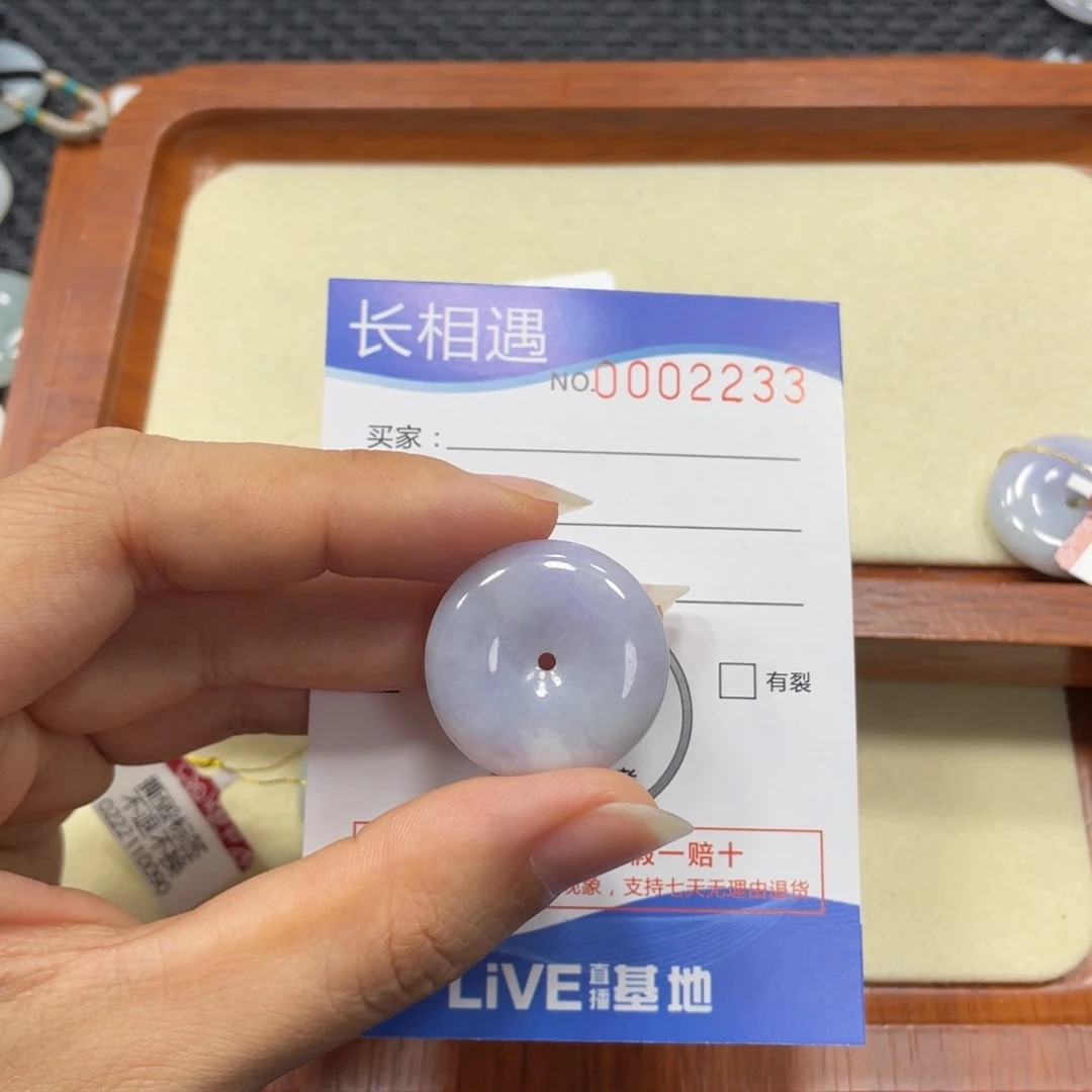 翡翠颈饰未镶嵌翡翠吊坠x 2233