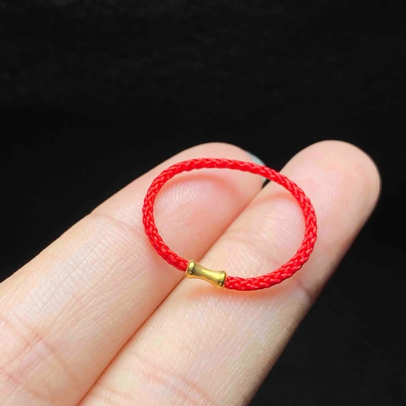 【小魏总珠宝】18K金竹节戒指