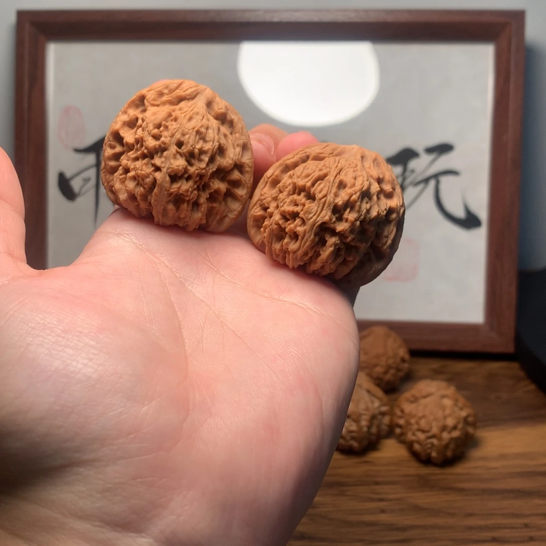 吊坠文玩核桃43对歪南疆