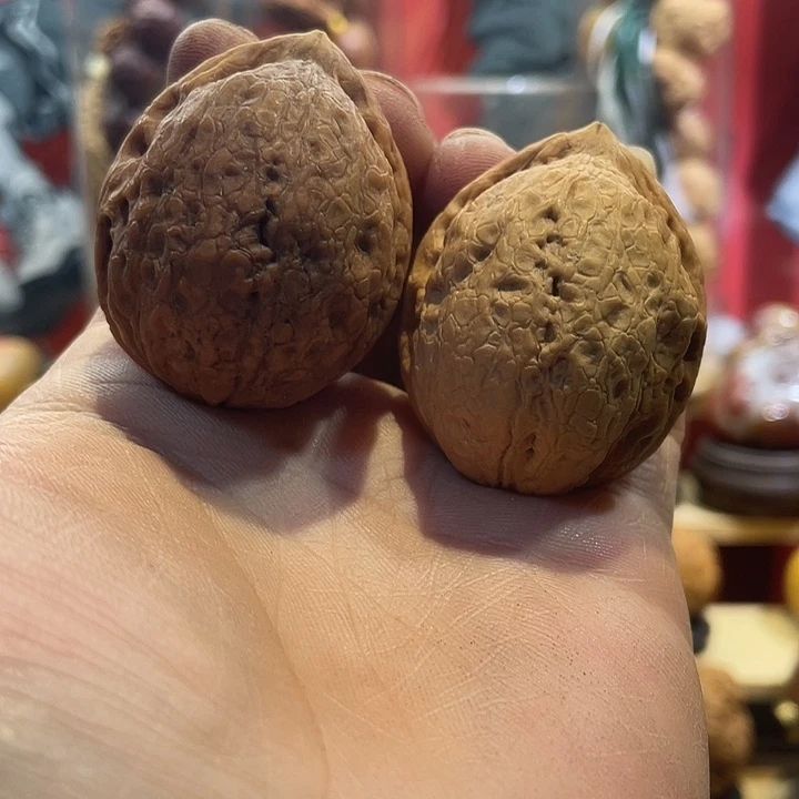 文玩核桃把件无*云铁16