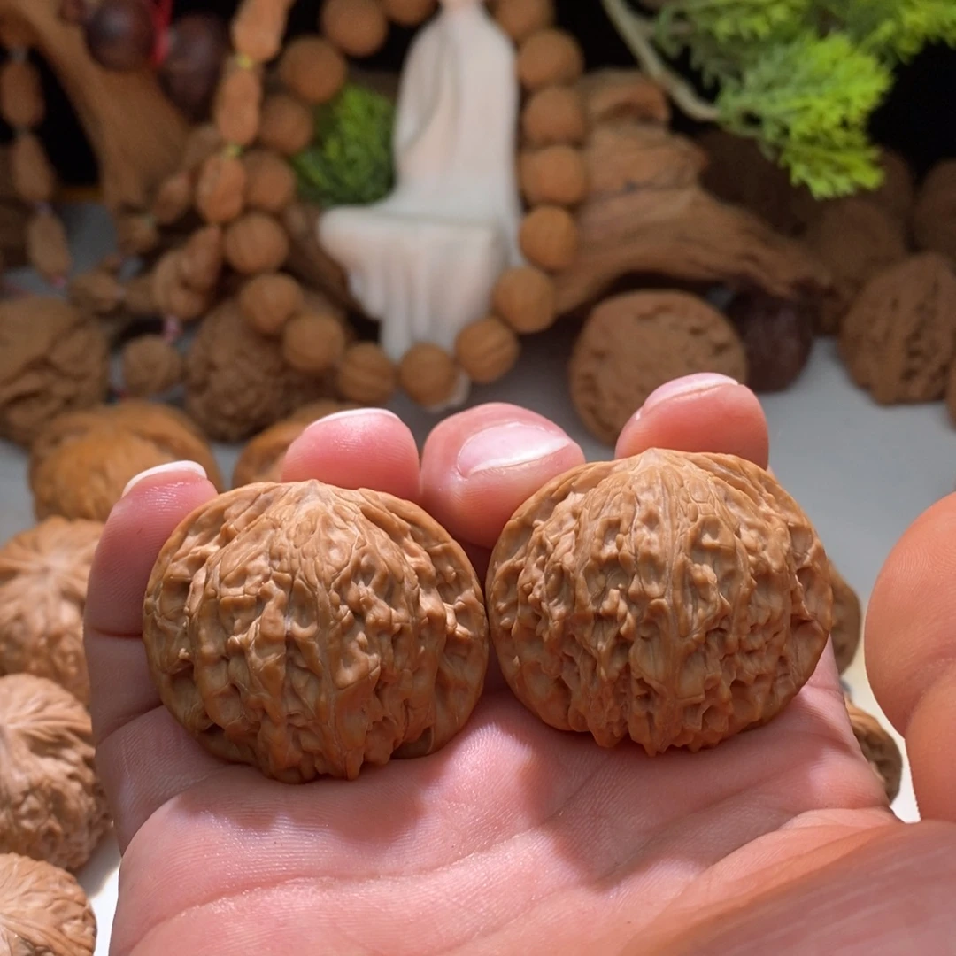 吊坠文玩核桃山地磨盘42.8