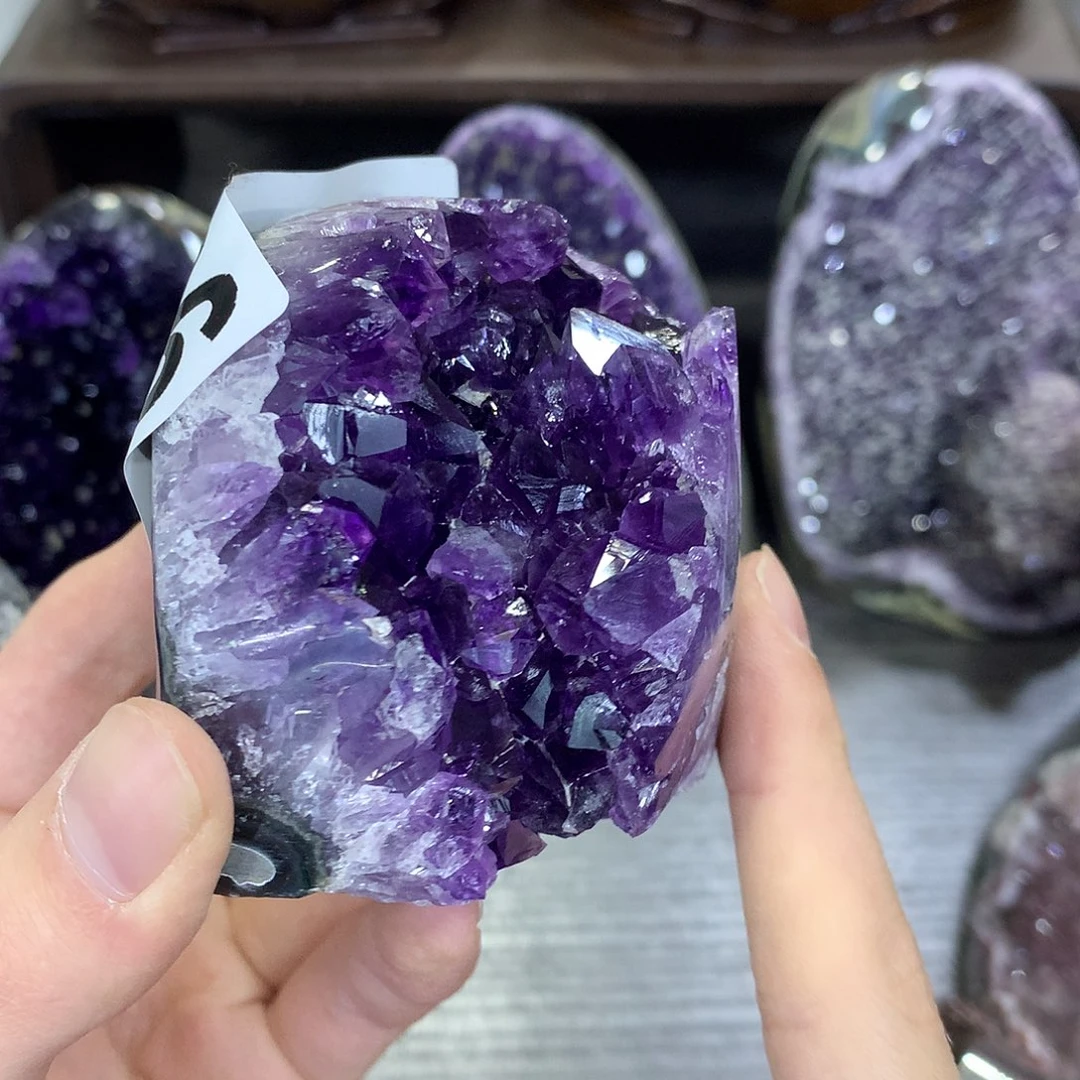 紫晶珠宝半成品未镶嵌766