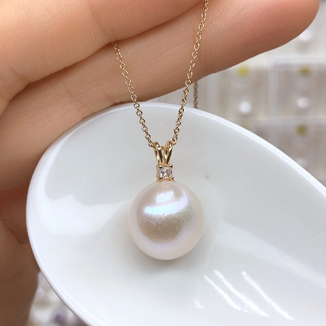 淡水珍珠合金颈饰