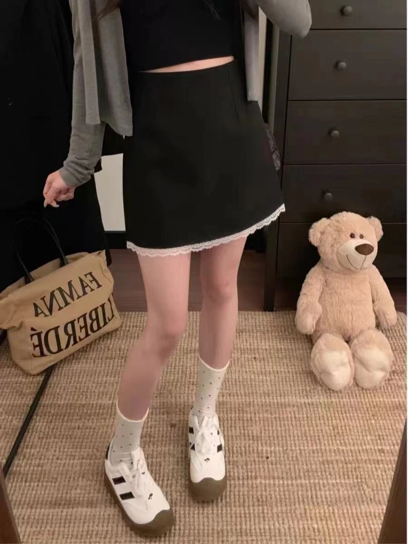 裙长42    6110【黑巴黎】半裙