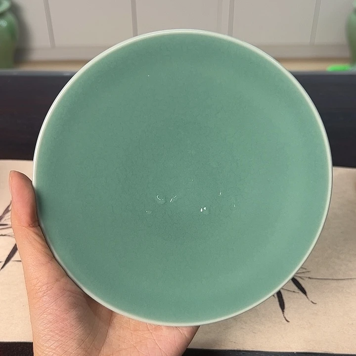龙泉云间青瓷小米茶器
