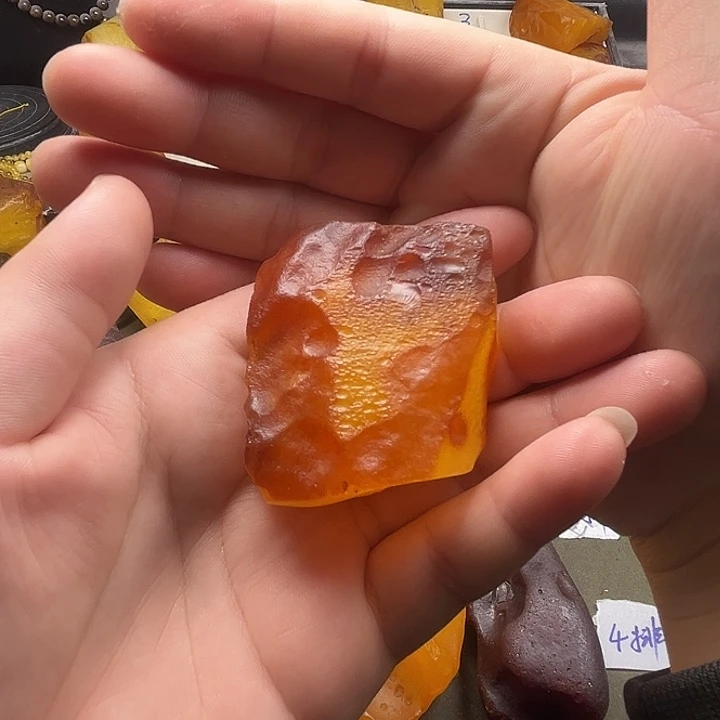 定制琥珀未镶嵌纯天然蜜蜡吊坠