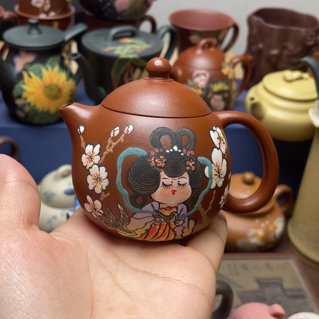 茶杯紫砂佛****平紫砂主人杯150c c