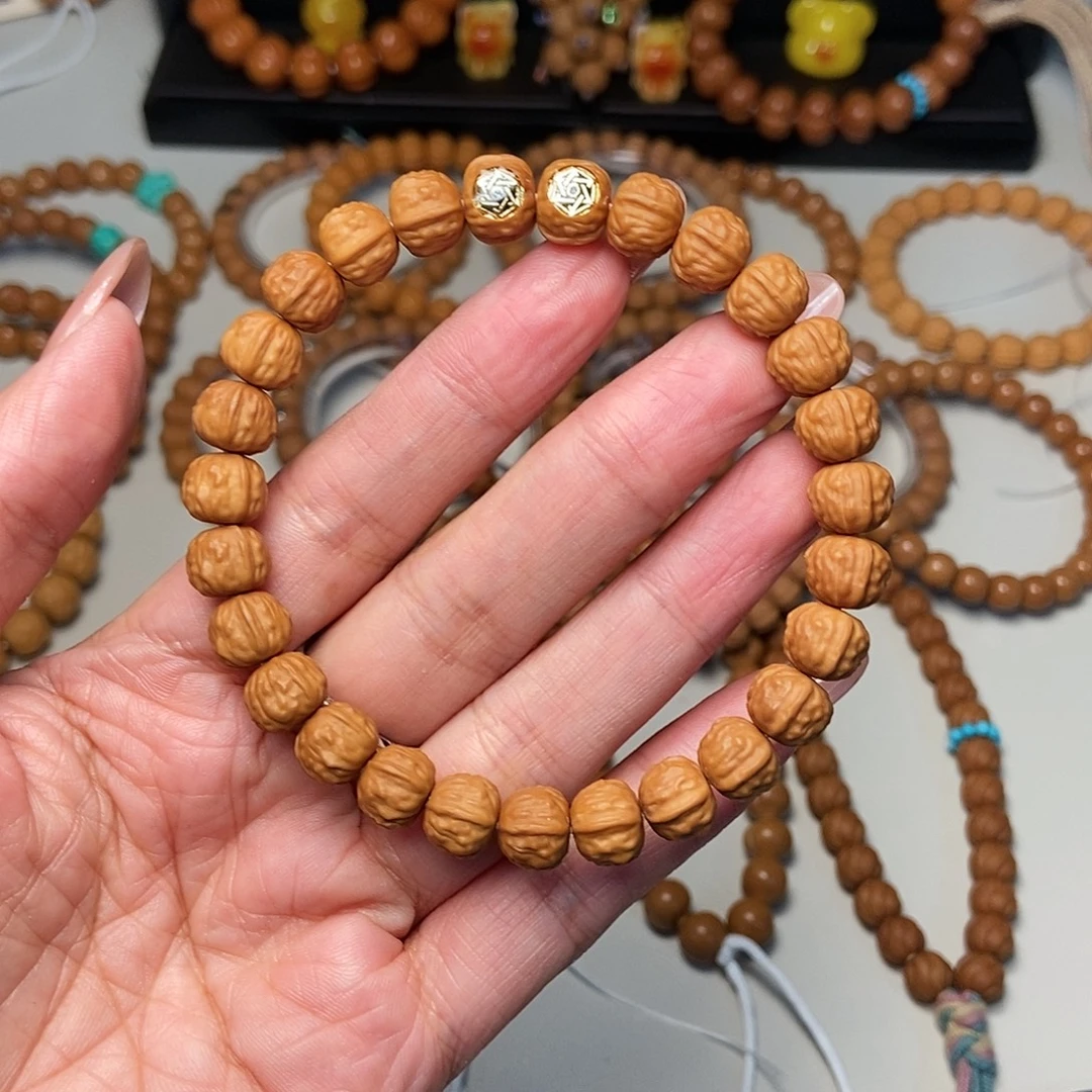 手串猴头核桃猴头蛤蟆头双标尺寸09左右