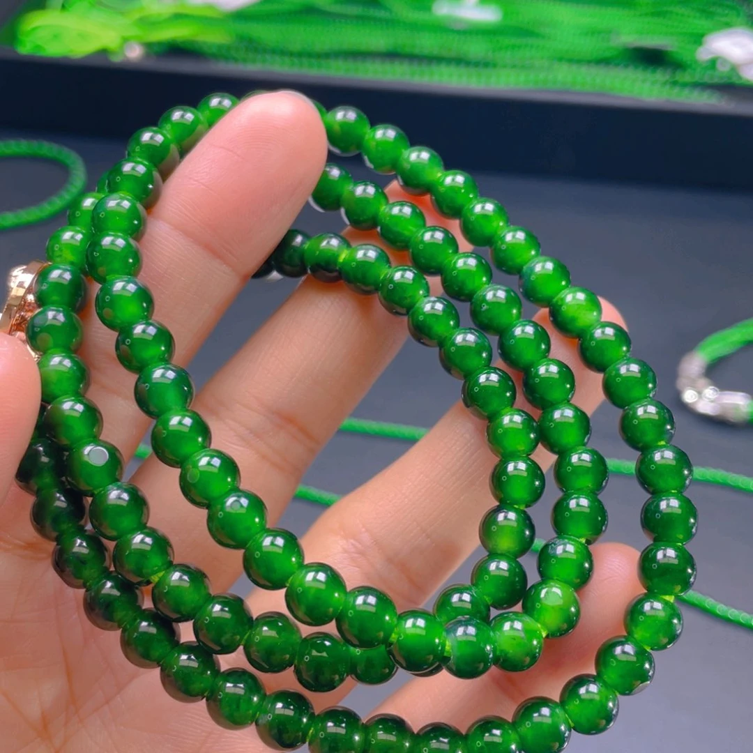 翡翠项链未镶嵌，1