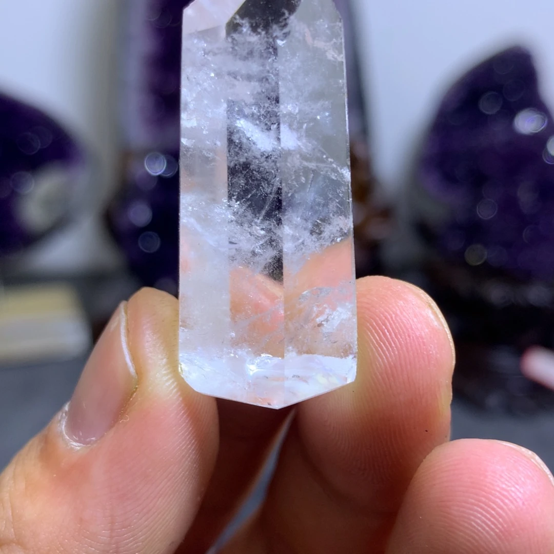 水晶摆件未镶嵌紫晶