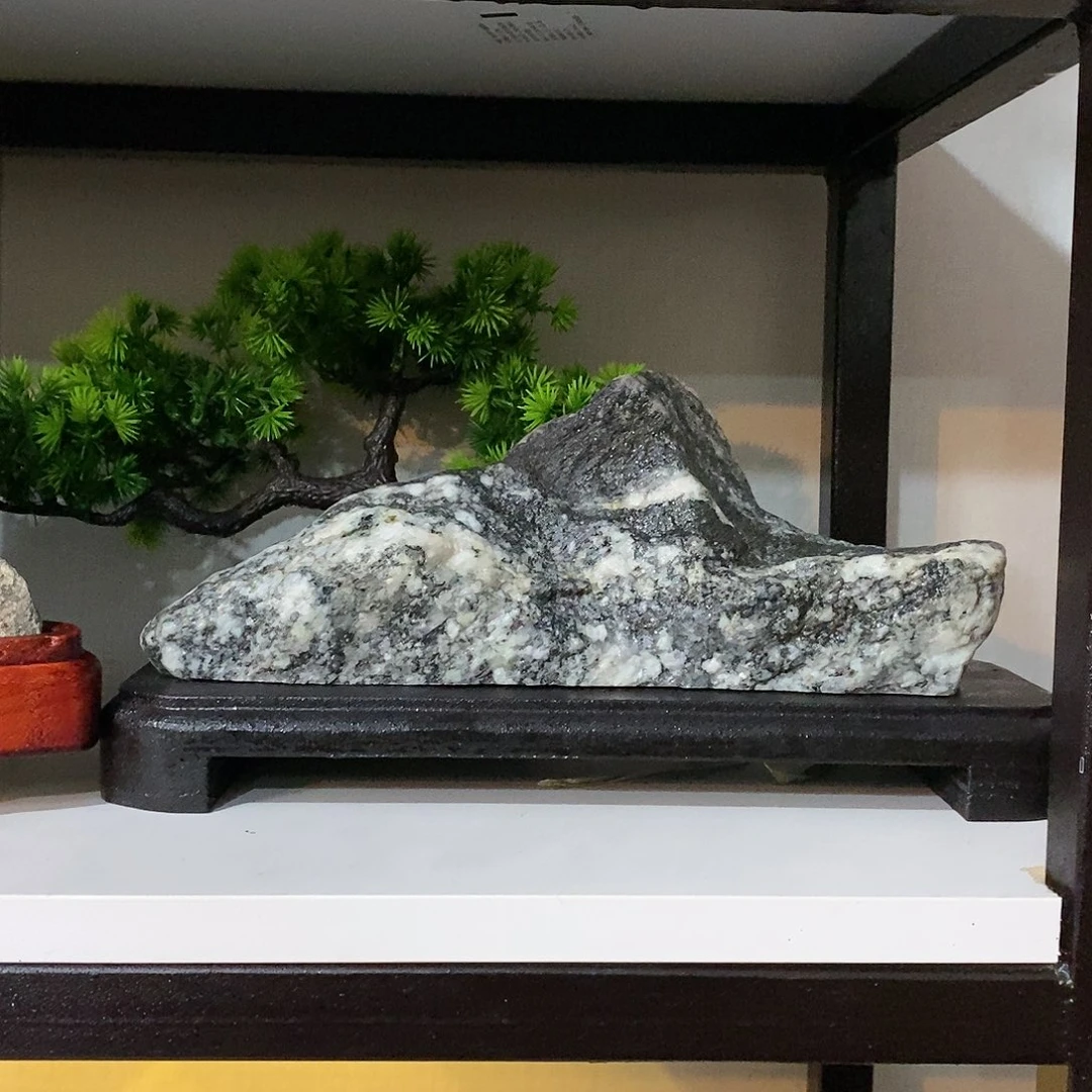 石材精品摆件靠山石