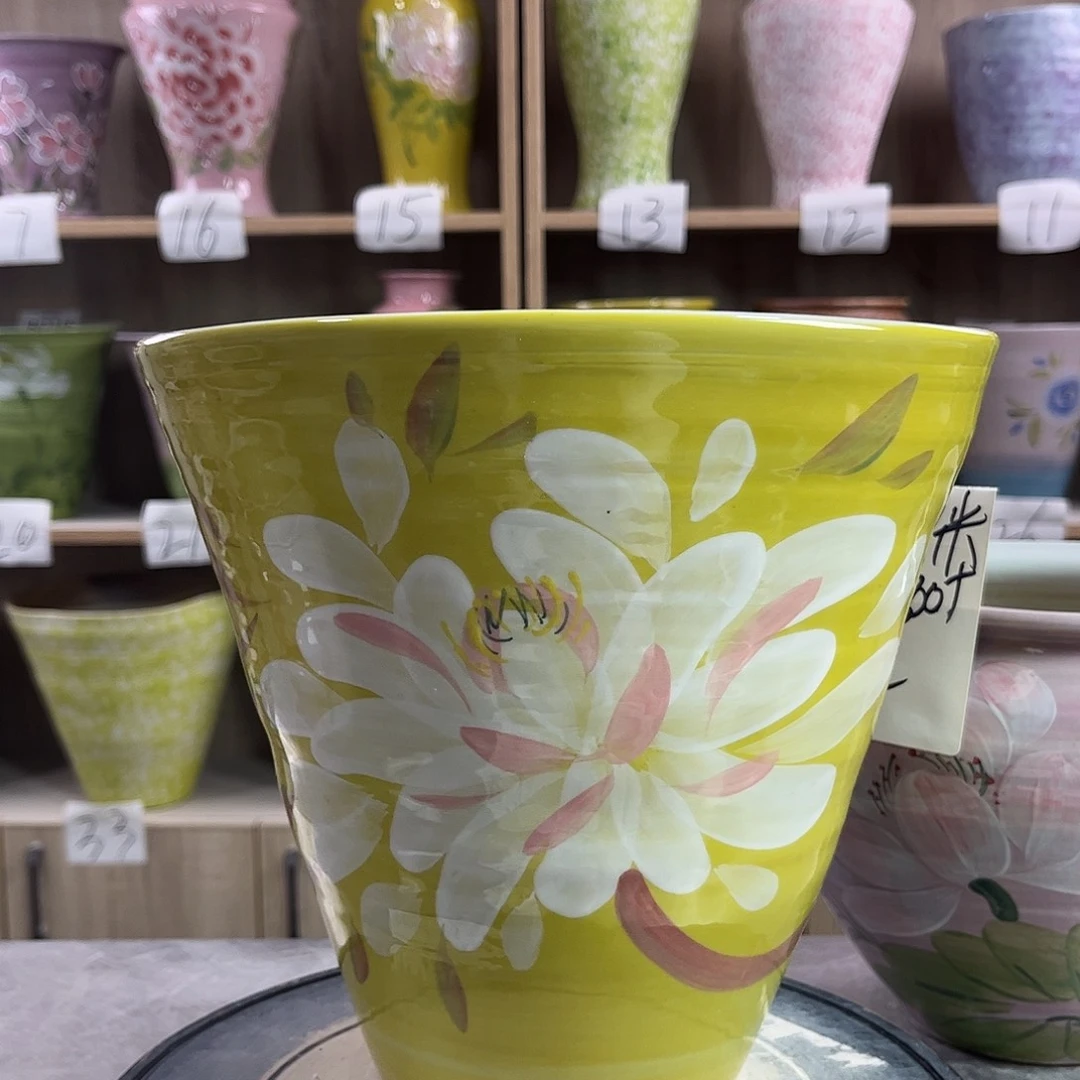 景德镇陶瓷花盆花盆