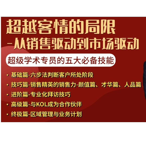 王法老师专业销售线上视频课