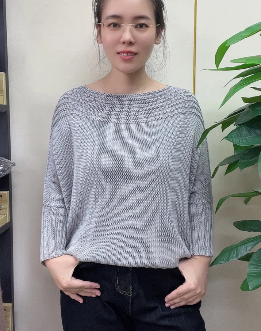 丁香款100%莱赛尔天丝线（50克）一两赠织针编织工具视频教程