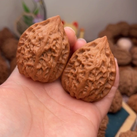 吊坠文玩核桃38全品瓷瓶鸭嘴