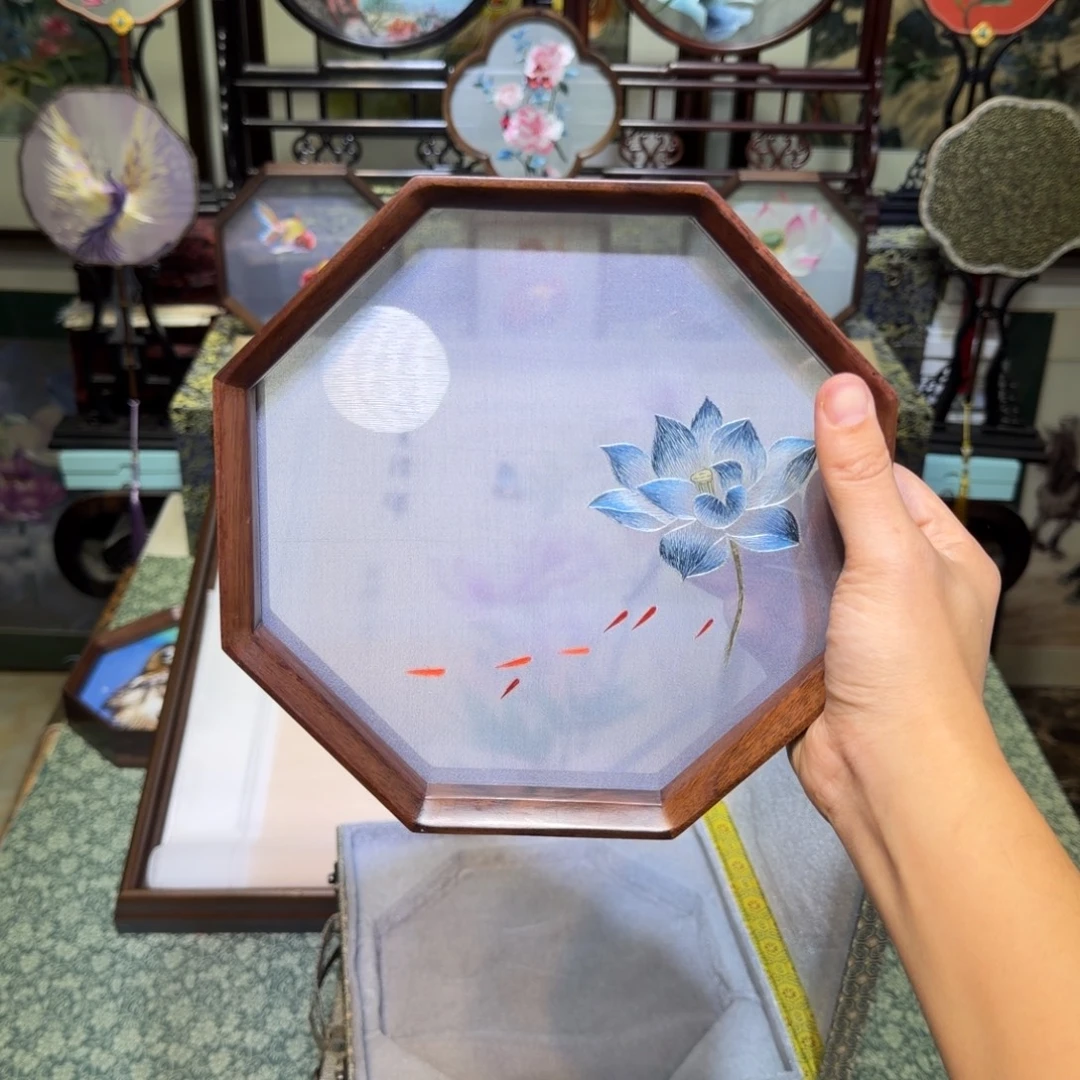 刺绣手工苏绣工艺制作技艺精湛