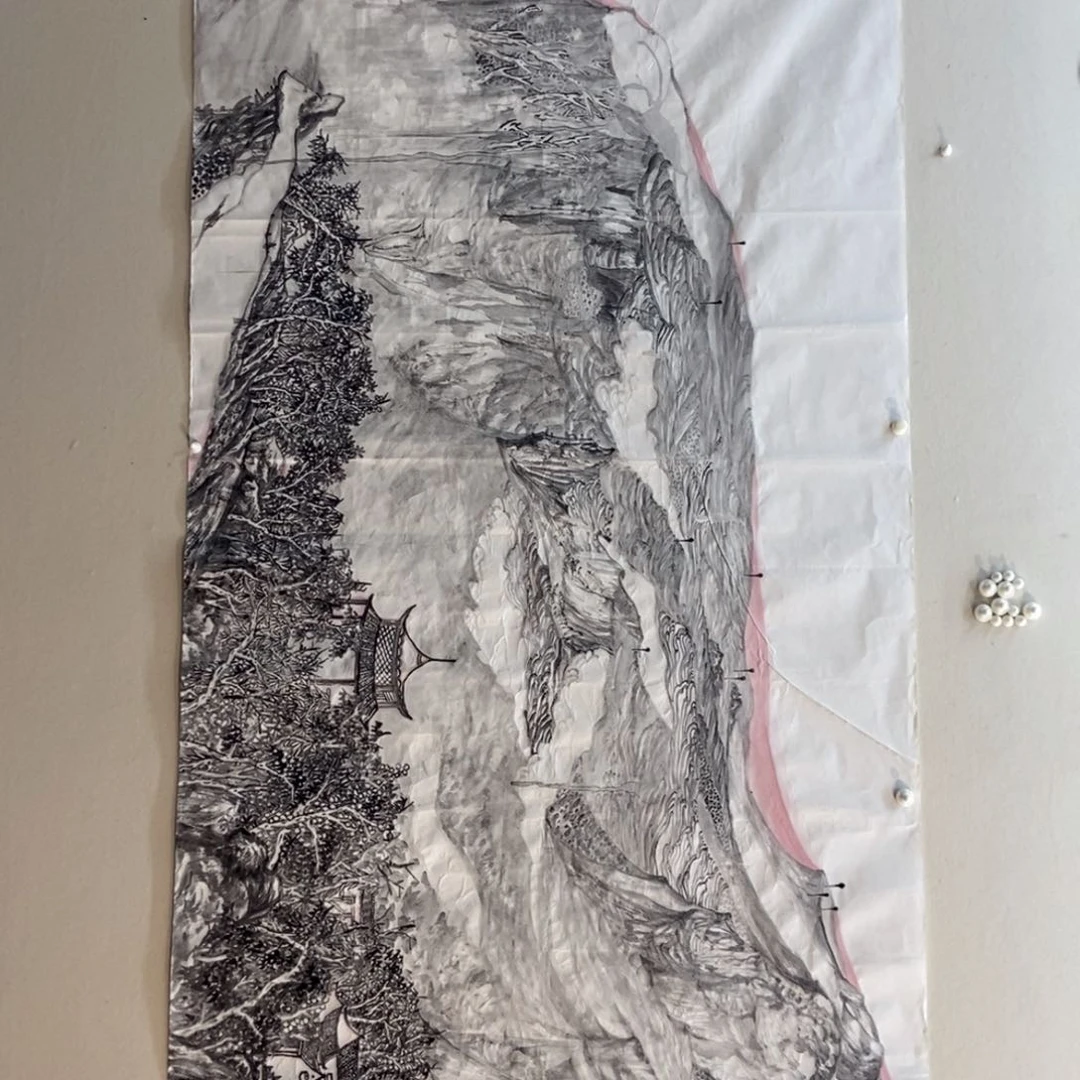 【闪购商品】国画暗*墨鱼精品墨鱼精品