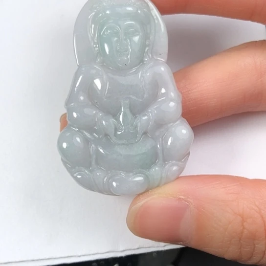 翡翠未镶嵌颈饰缅甸A货，每天1点半开播