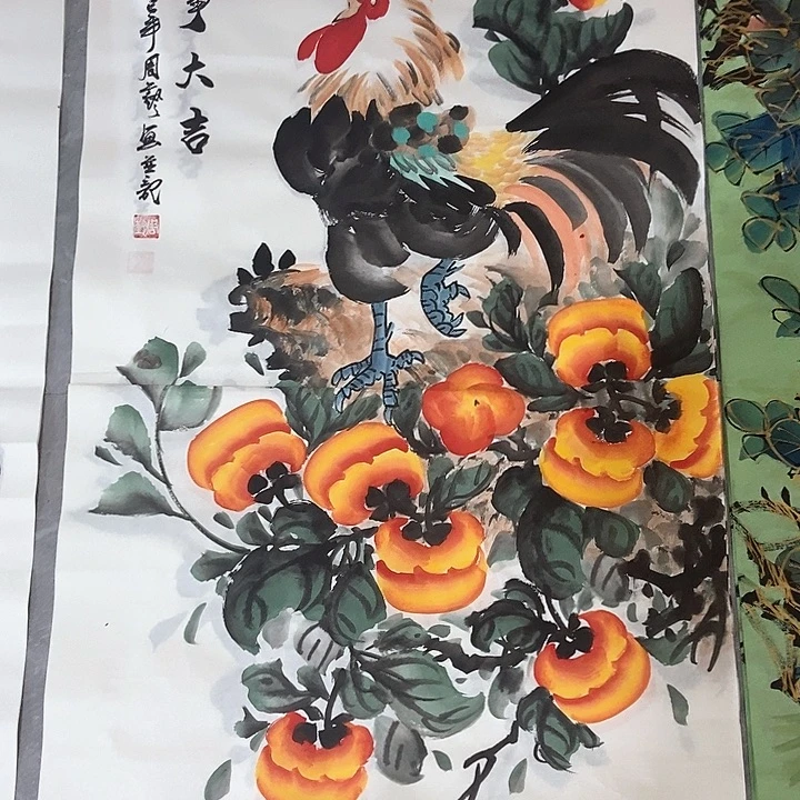 小周画廊的直播间