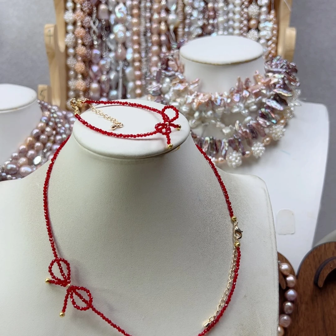 手绳合金淡水珍珠